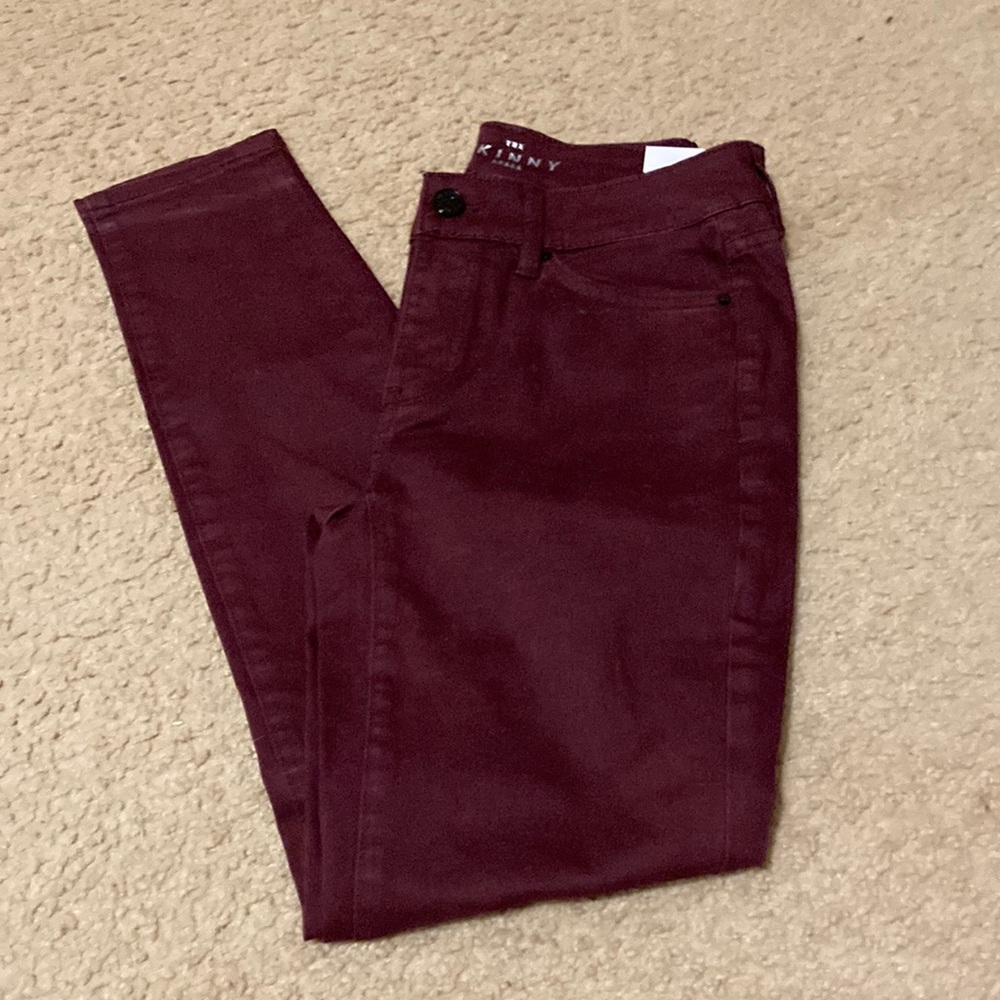 Mid-Rise Skinny ankle length